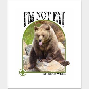 I'm Not Fat Bear Week 2023 Posters and Art